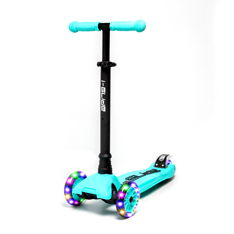 i-Glide 3-Wheel Kids Scooter - Aqua