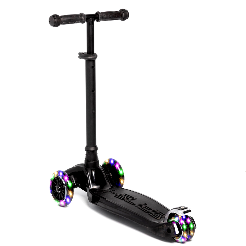 i-Glide 3-Wheel Kids Scooter - Black