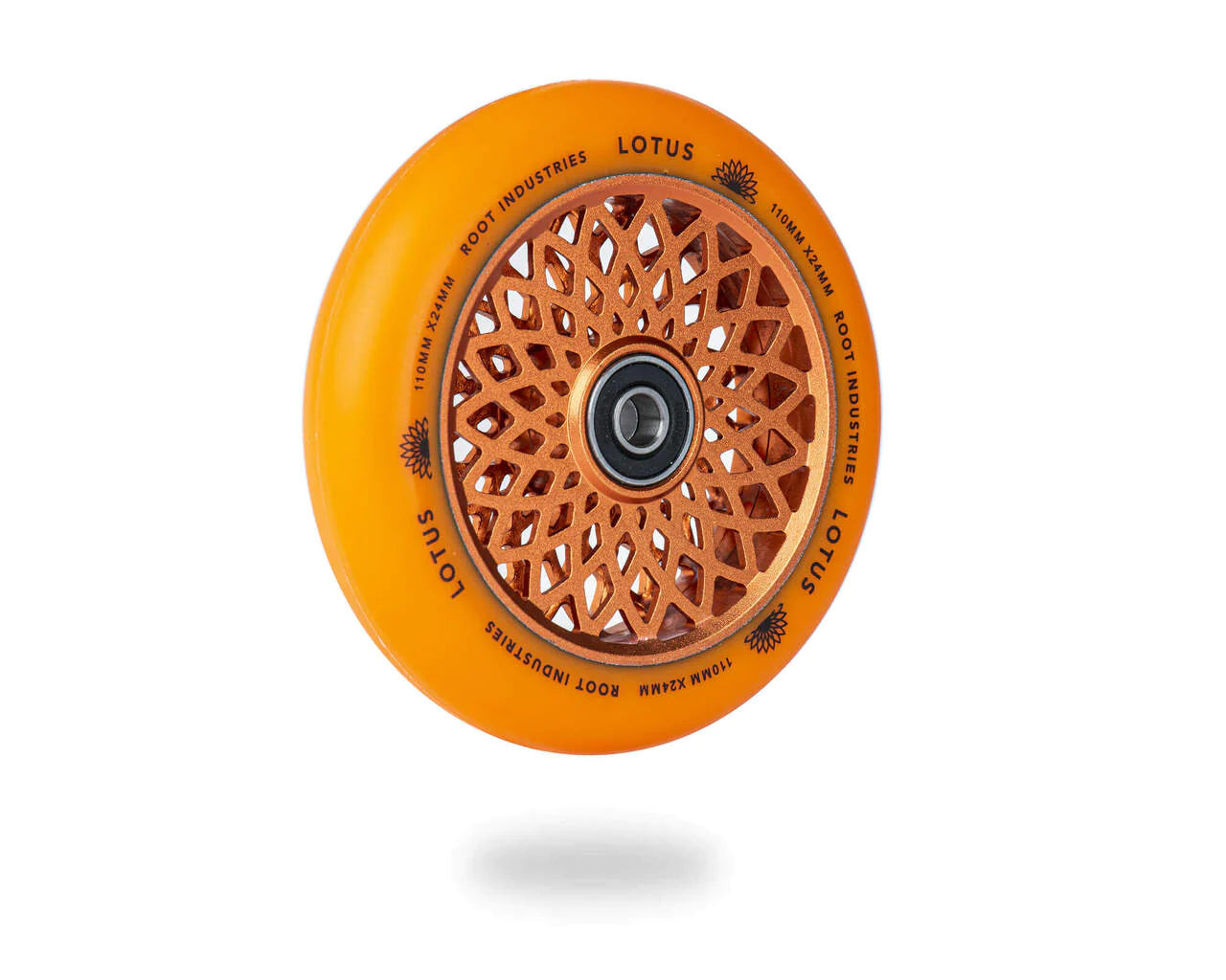 Root Industries Lotus 110mm Wheels - Orange/Orange