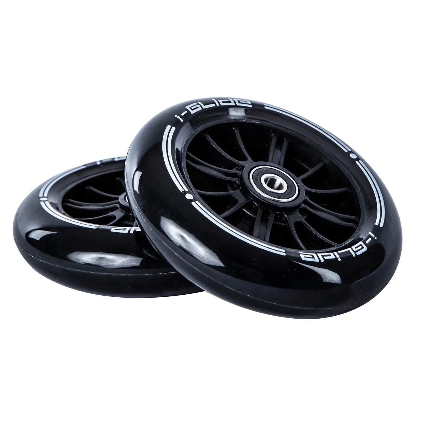 i-Glide 3-Wheel Scooter 120mm Front Wheels - Black