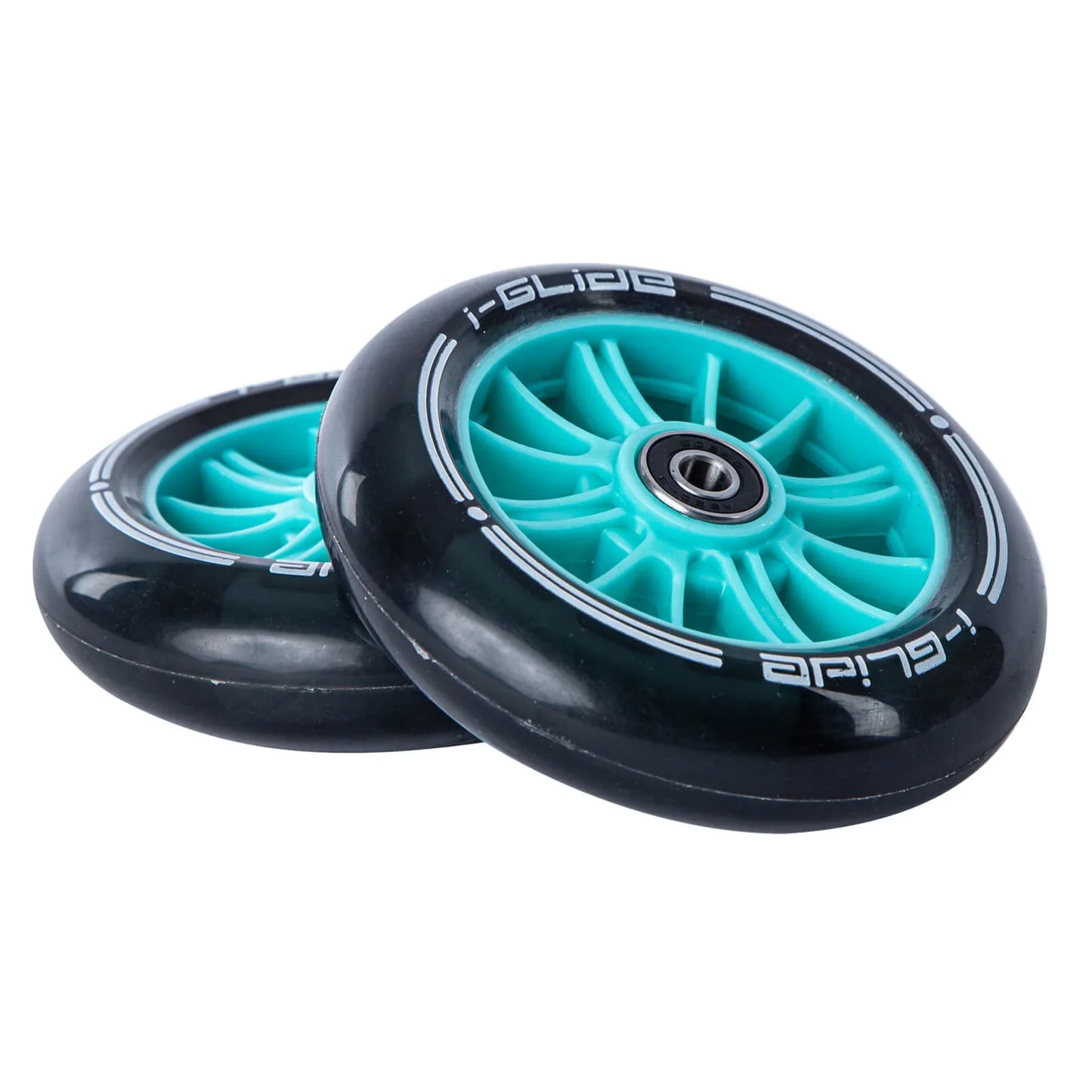 i-Glide 3-Wheel Scooter 120mm Front Wheels - Aqua