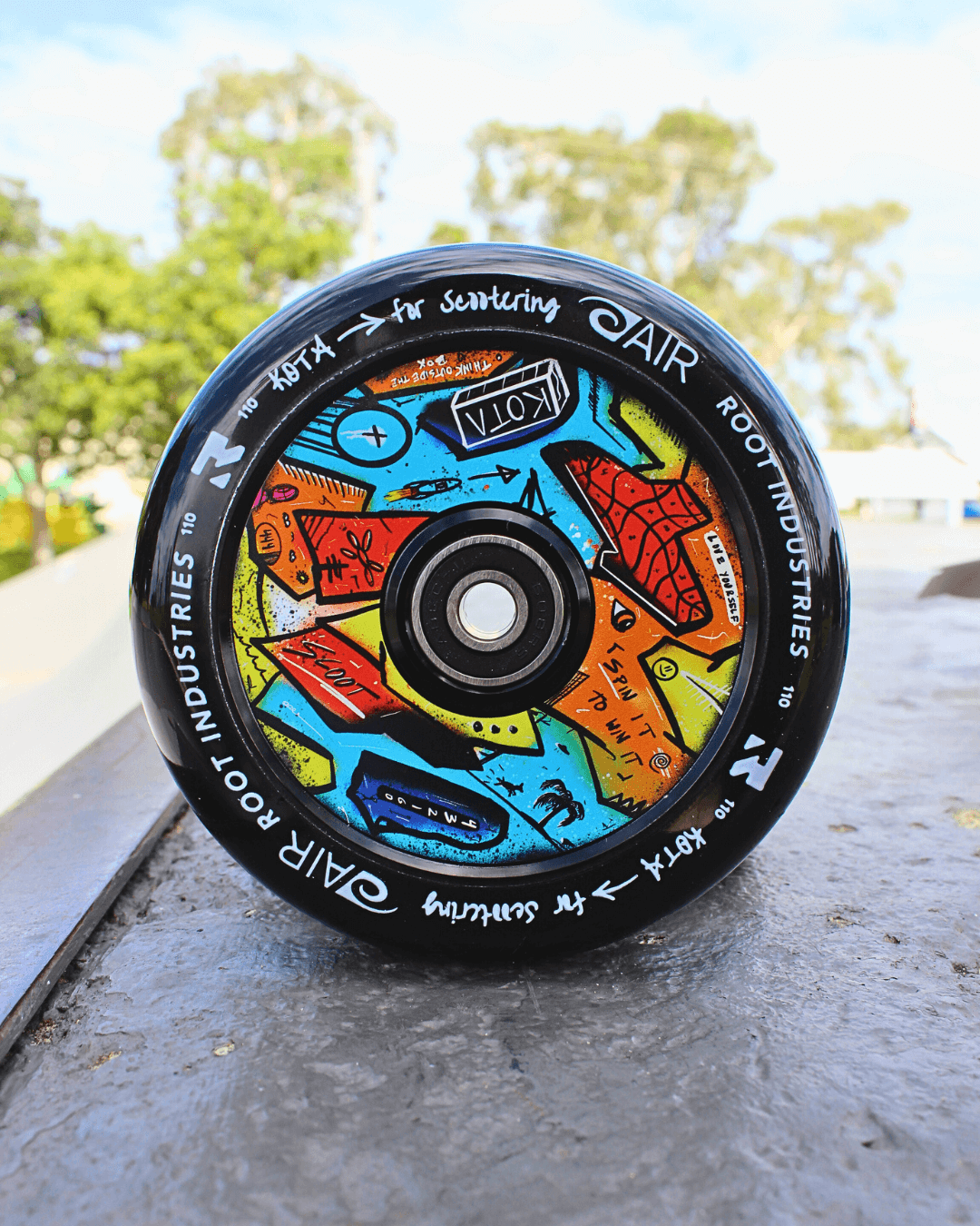 Root Industries x KOTA Limited Edition AIR 110mm Wheels - Black
