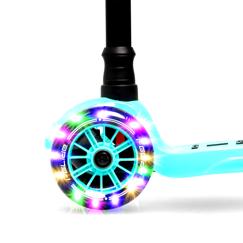i-Glide 3-Wheel Kids Scooter - Aqua