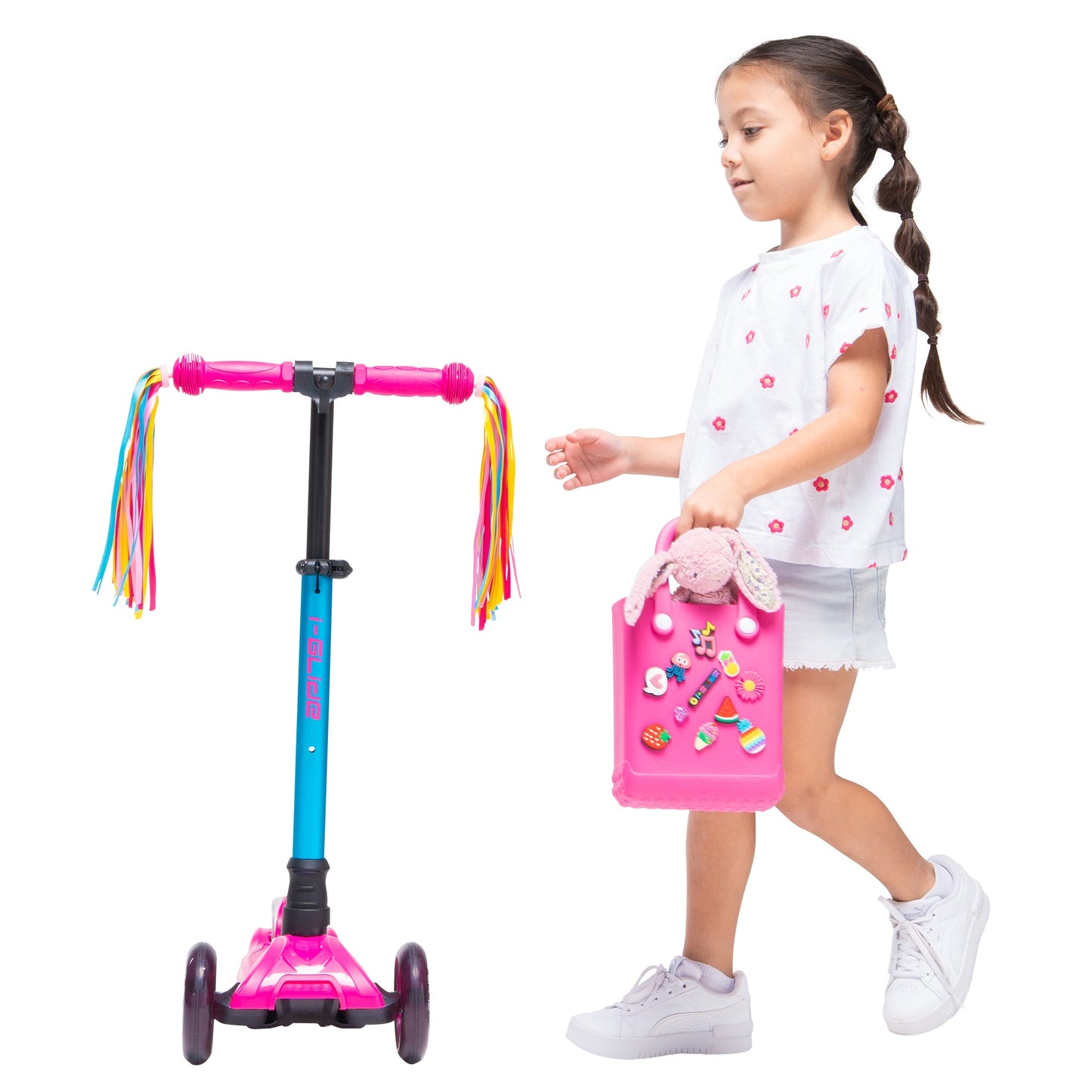 i-GLIDE Adventure Tote Bag - Pink