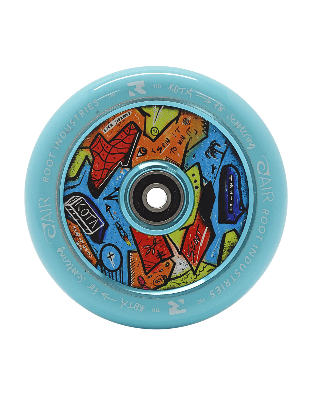 Root Industries x KOTA Limited Edition AIR 110mm Wheels - Blue