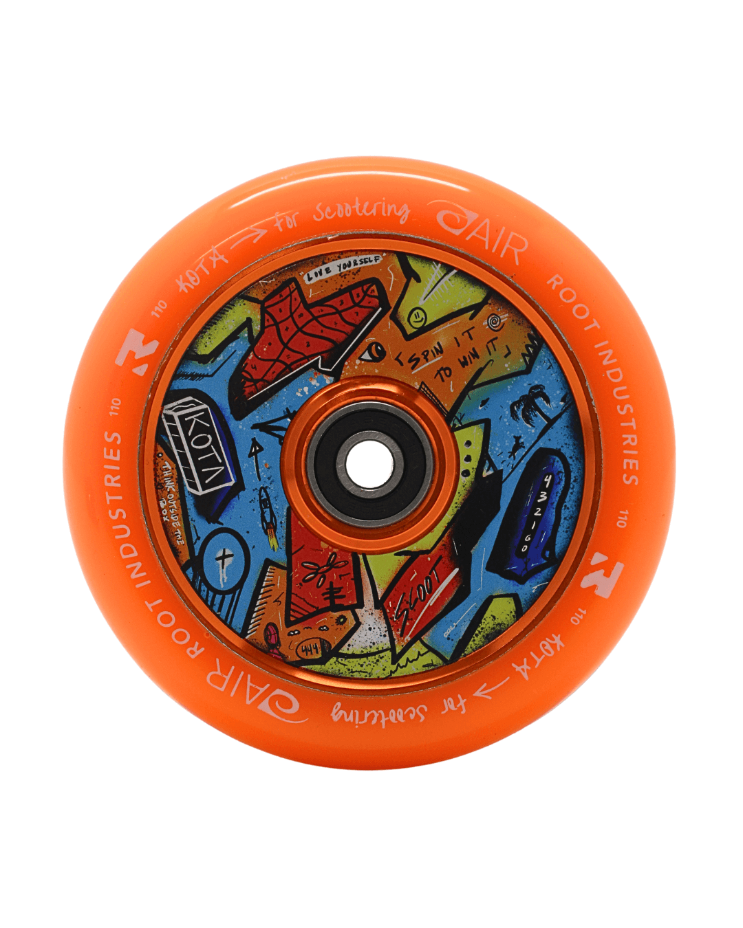 Root Industries x KOTA Limited Edition AIR 110mm Wheels - Orange