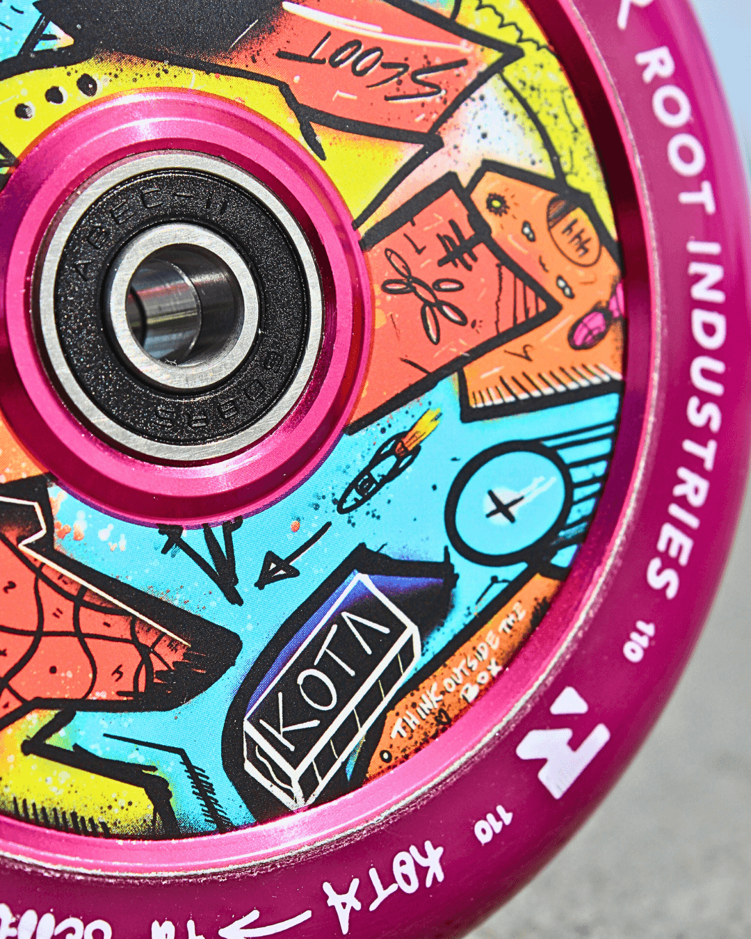 Root Industries x KOTA Limited Edition AIR 110mm Wheels - Purple