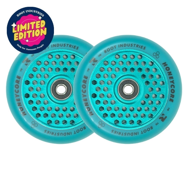 Root Industries HoneyCore 110mm Wheels - Blue/Blue