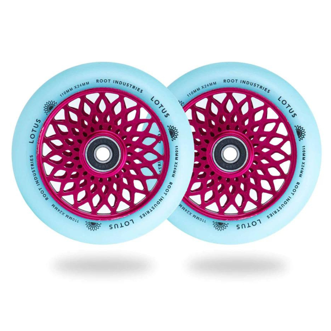 Root Industries Lotus 110mm Wheels - Glow/Pink