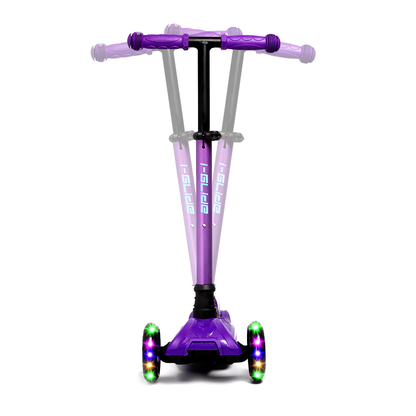 i-GLIDE | 3 Wheel Kids Scooter | Purple / Blue