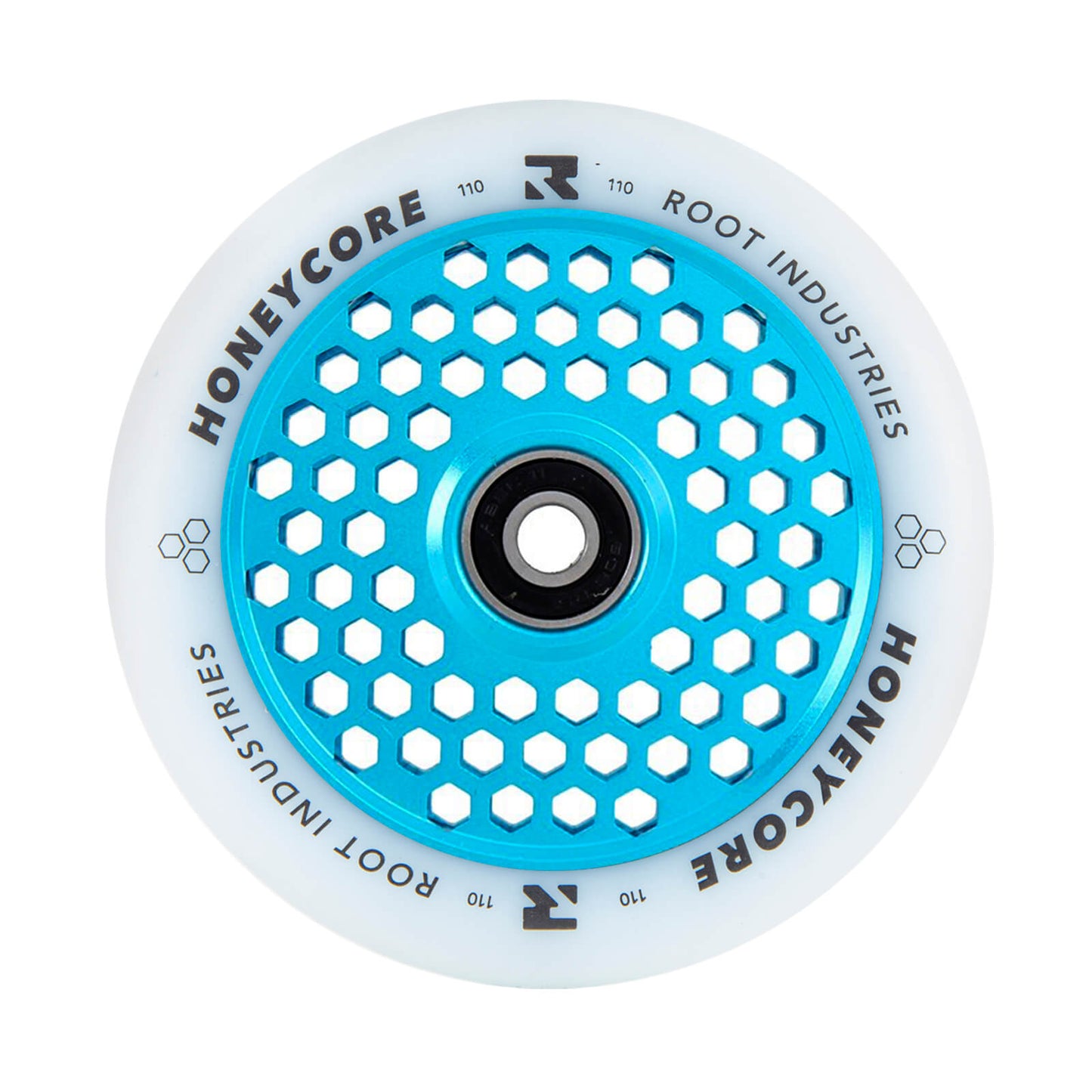 Root Industries HoneyCore 110mm Wheels - White/Blue