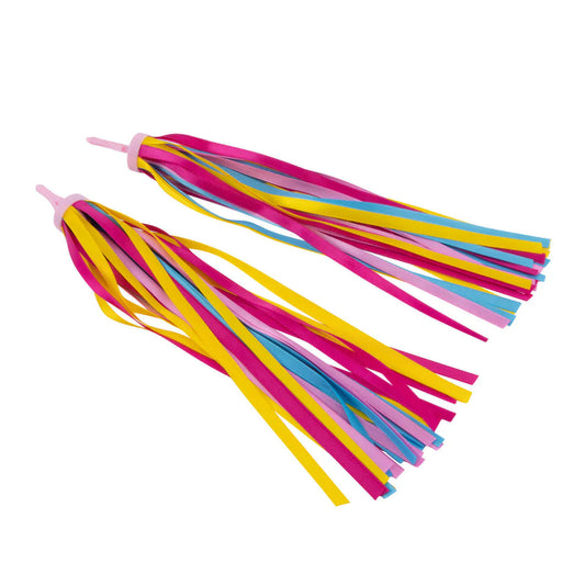 i-Glide Handlebar Ribbons Pair - Rainbow