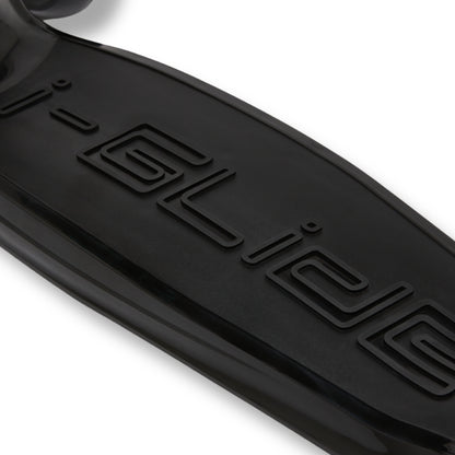 i-GLIDE | 3 Wheel Kids Scooter | Black - Gold Bar