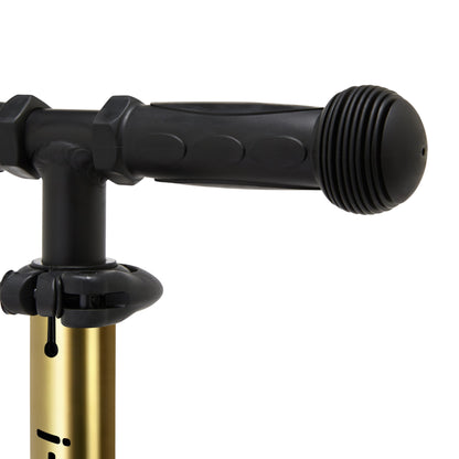 i-GLIDE | 3 Wheel Kids Scooter | Black - Gold Bar