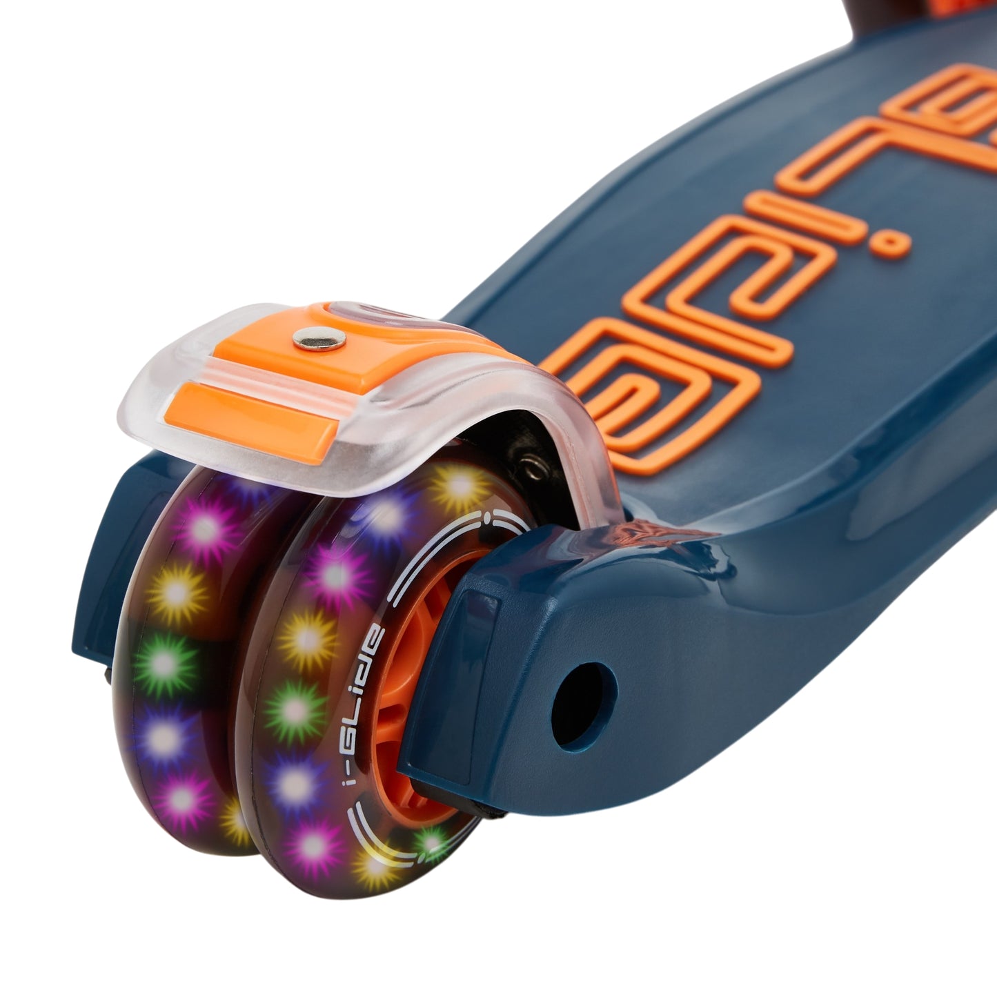 i-GLIDE | 3 Wheel Kids Scooter | Blue / Orange
