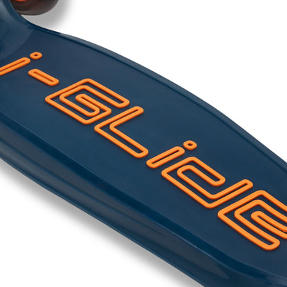 i-GLIDE | 3 Wheel Kids Scooter | Blue / Orange