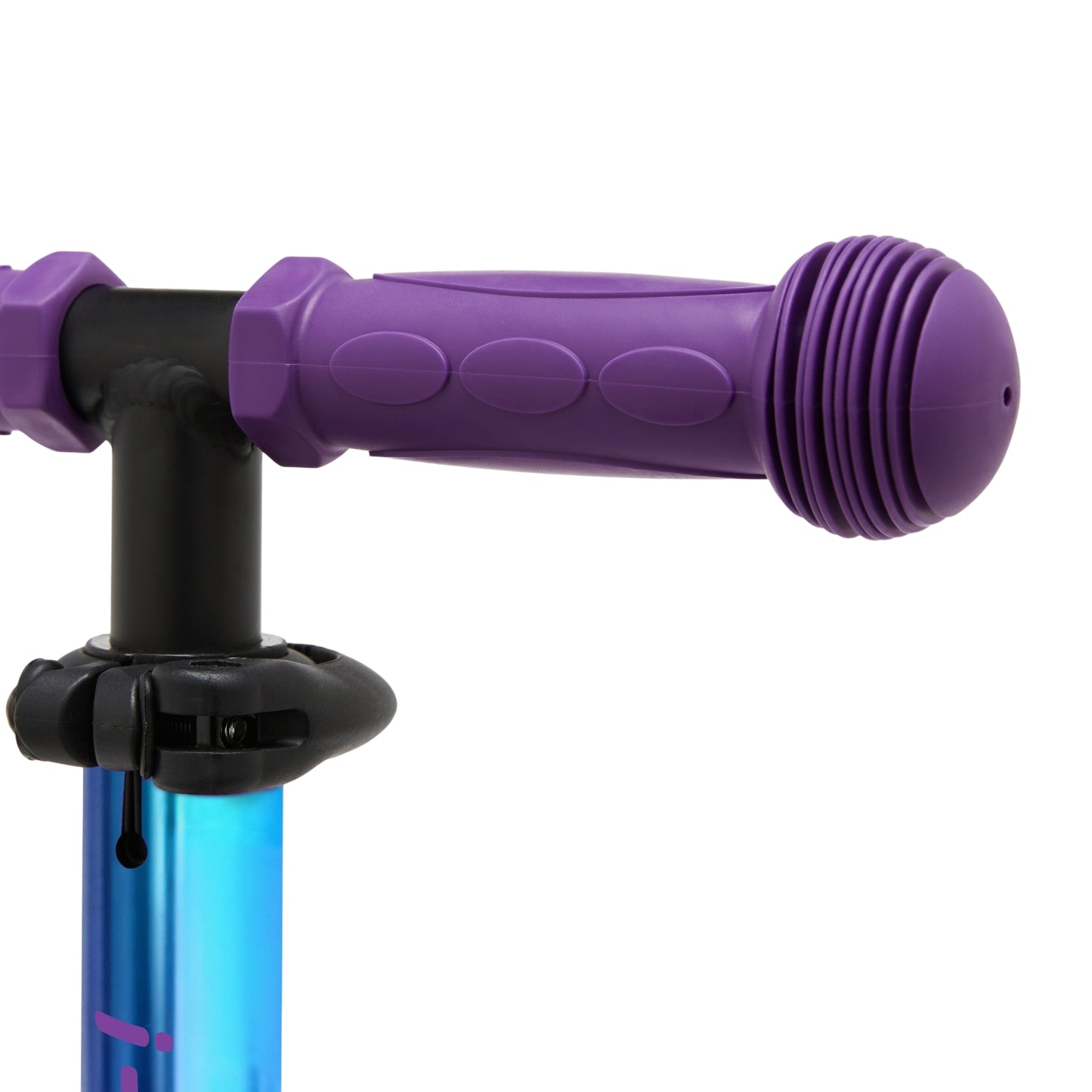 i-GLIDE | 3 Wheel Kids Scooter | Purple / Blue - Neo-chrome Bar