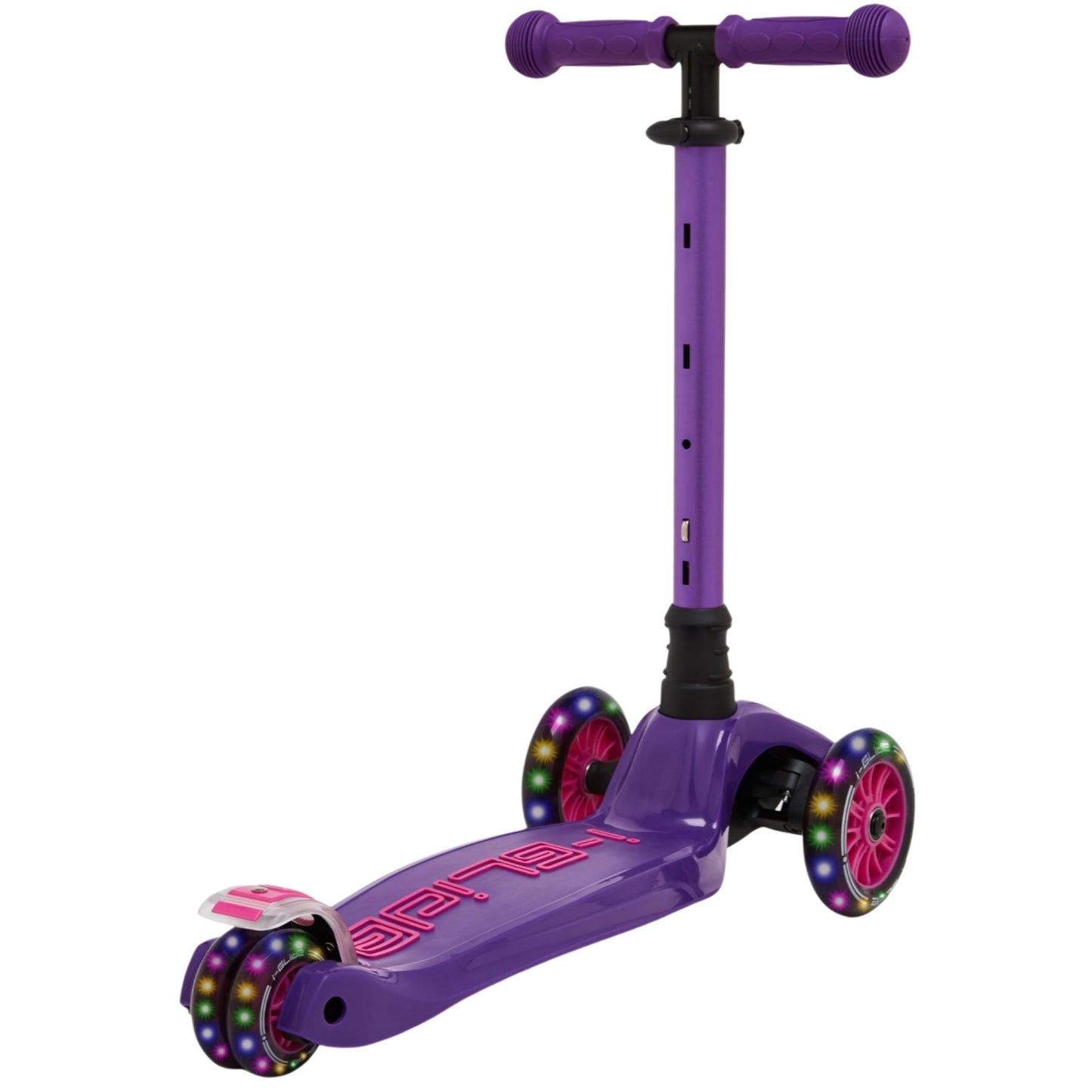 i-GLIDE | 3 Wheel Kids Scooter | Purple / Pink