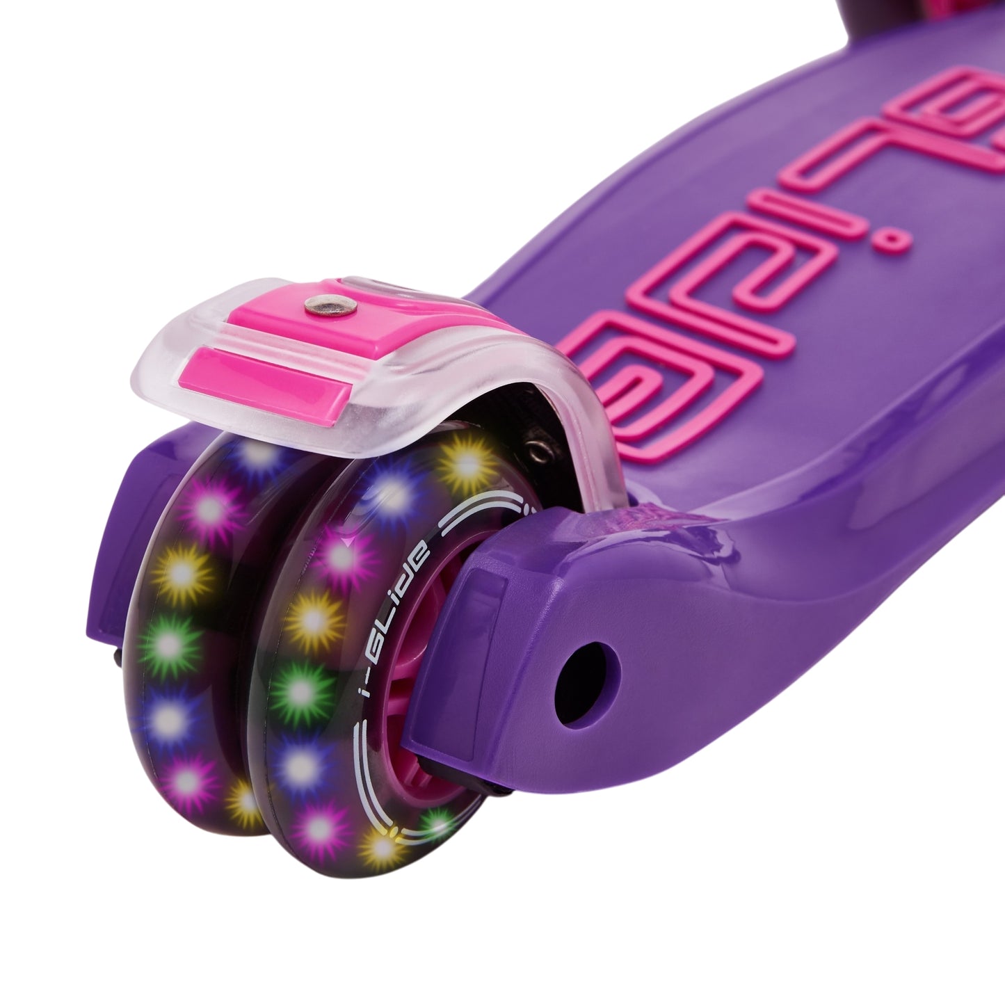 i-GLIDE | 3 Wheel Kids Scooter | Purple / Pink