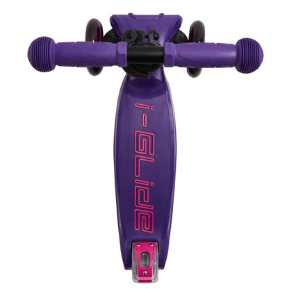 i-GLIDE | 3 Wheel Kids Scooter | Purple / Pink