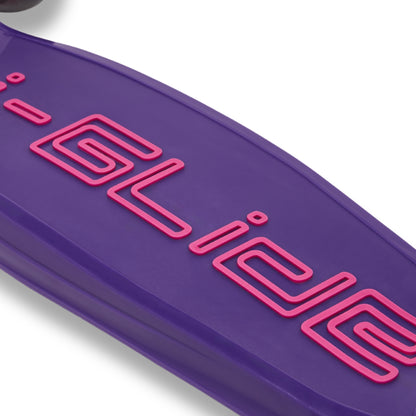 i-GLIDE | 3 Wheel Kids Scooter | Purple / Pink