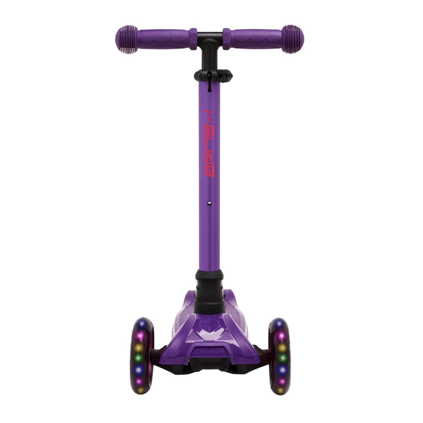 i-GLIDE | 3 Wheel Kids Scooter | Purple / Pink