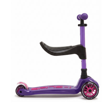 i-GLIDE | 3 Wheel Kids Scooter | Purple / Pink
