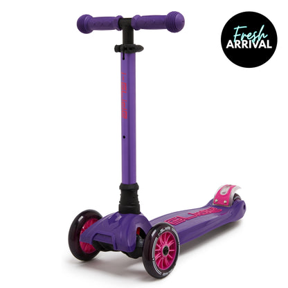 i-GLIDE | 3 Wheel Kids Scooter | Purple / Pink