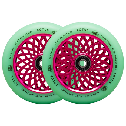 Root Industries Lotus 110mm Wheels - Glow/Pink