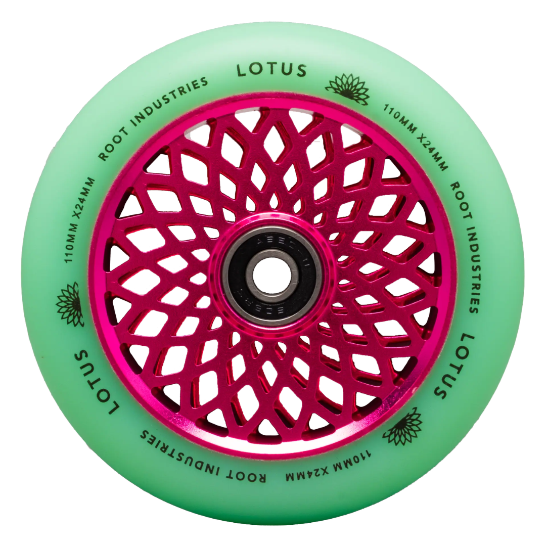 Root Industries Lotus 110mm Wheels - Glow/Pink