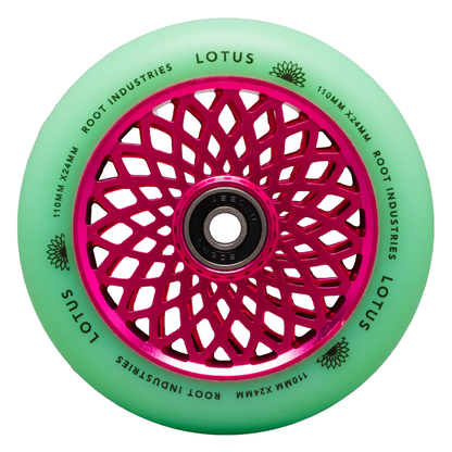 Root Industries Lotus 110mm Wheels - Glow/Pink