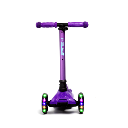 i-GLIDE | 3 Wheel Kids Scooter | Purple / Blue