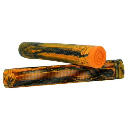 Root Industries Fractal Grips - Orange/Black