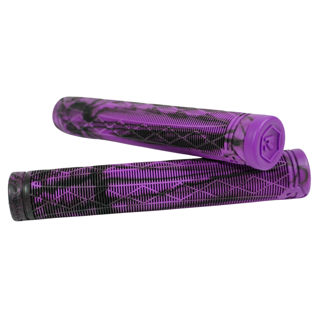 Root Industries Fractal Grips - Purple/Black
