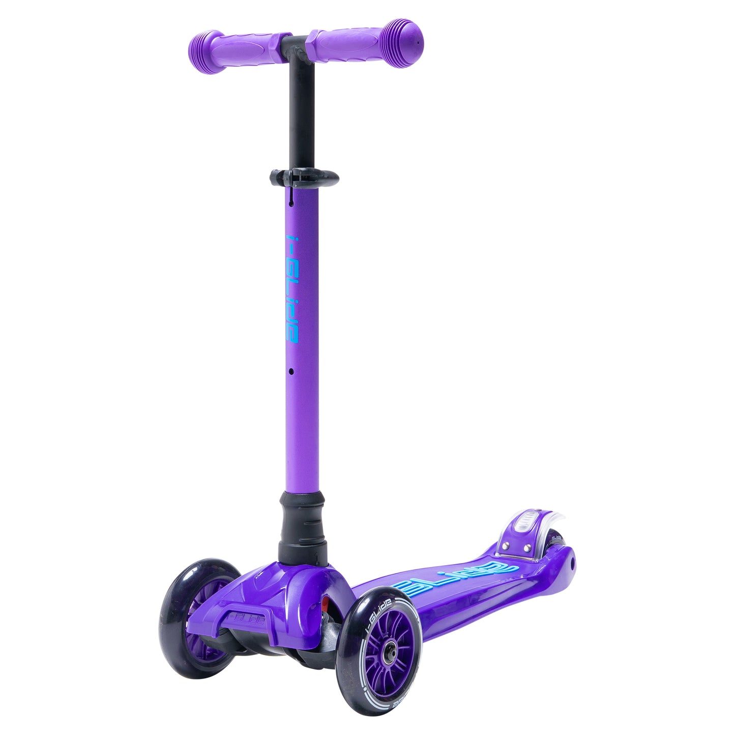 i-GLIDE | 3 Wheel Kids Scooter | Purple / Blue